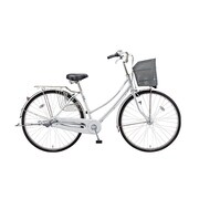 シティサイクル NOLKOG（ノルコグ） W型 点灯虫 27型 内装3段変速 M.XRシルバー N73WT4