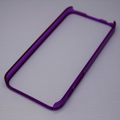 MINIOPAL CASE 20444 [iPhone5/5S用 軽量・薄型バンパー 蛍光パープル プラスチック 蛍光パープル]