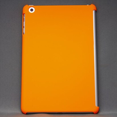 iPad mini用 背面 シンプルケース プラスチック オレンジ MINIOPAL CASE 20833