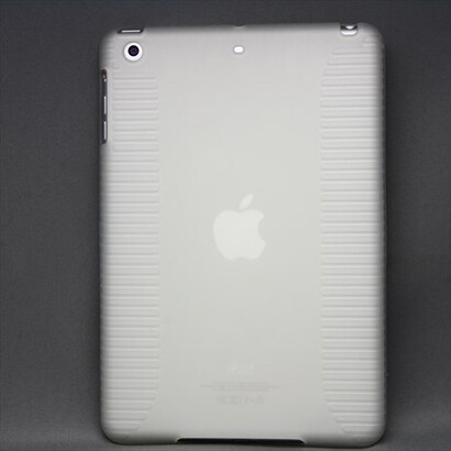 iPad mini用 単色 背面 カバー シリコン ホワイト MINIOPAL CASE 20734