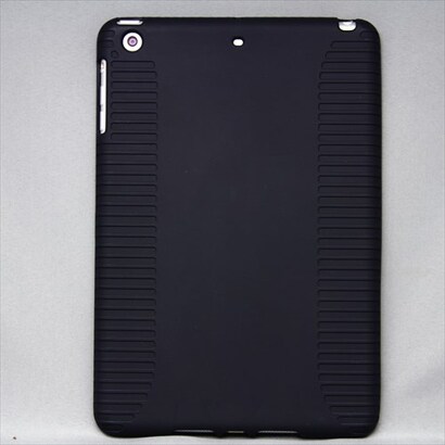 iPad mini用 単色 背面 カバー シリコン ブラック MINIOPAL CASE 20987