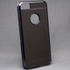 MINIOPAL CASE 20529 [iPhone5/5S用 カーボン調高質ケース アルミ ブラック×ブラック]