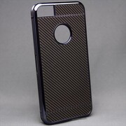 MINIOPAL CASE 20529 [iPhone5/5S用 カーボン調高質ケース アルミ ブラック×ブラック]