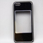 MINIOPAL CASE 20116 [iPhone5/5S用 写真挿入可・オリジナル変身ケース プラスチック ブラック]