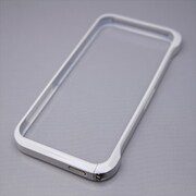 MINIOPAL CASE 20611 [iPhone5/5S用 高質 単色バンパ ネジ留めタイプ アルミ ホワイト]