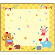 フォト色紙 マドなし アニマル PS-4008
