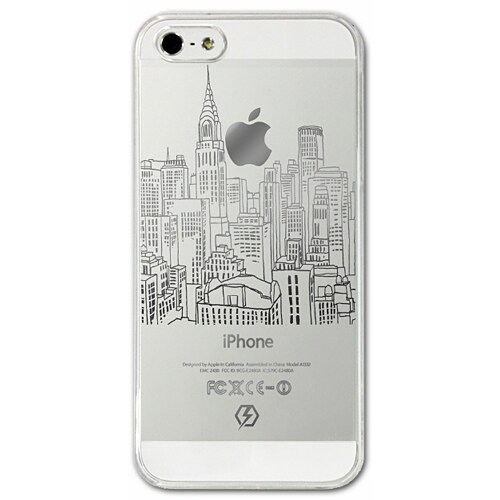 OSY-I5S-262 [iPhone5/5sケース クリアー Dropcity]