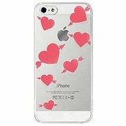 OSY-I5S-305 [iPhone5/5sケース クリアー Hearts]