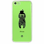 OSY-I5C-207 [iPhone5cケース クリアー bait a bear]