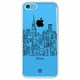 OSY-I5C-262 [iPhone5cケース クリアー Dropcity]