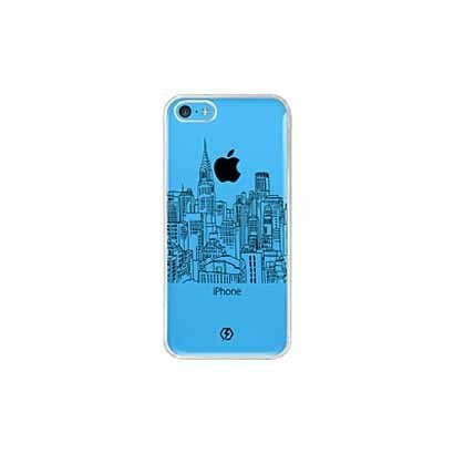 OSY-I5C-262 [iPhone5cケース クリアー Dropcity]