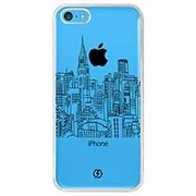 OSY-I5C-262 [iPhone5cケース クリアー Dropcity]
