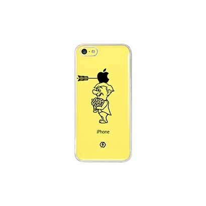 OSY-I5C-281 [iPhone5cケース クリアー Smile unwillingly]