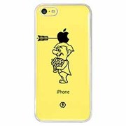 OSY-I5C-281 [iPhone5cケース クリアー Smile unwillingly]