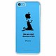 OSY-I5C-283 [iPhone5cケース クリアー The rabbit which fell over]