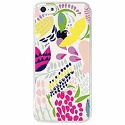 PLY-I5C-037 [iPhone5cケース クリアー カラフルダンス]