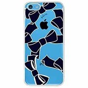 PLY-I5C-039 [iPhone5cケース クリアー リボン]