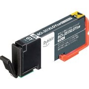 互換インクカートリッジ キヤノン BCI-351XLGY グレー(染料) PLE-C351XLGY