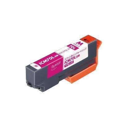 互換インクカートリッジ エプソン ICM70L マゼンタ（染料） PLE-E70L-M
