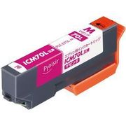 互換インクカートリッジ エプソン ICM70L マゼンタ(染料) PLE-E70L-M