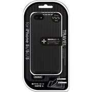 MB-IP5STRBK [iPhone 5/5s/5c TRAVEL ハイブリッドケース ブラック]
