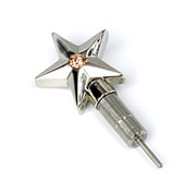 DAA-JPMGS-PE [Glitter Jack pierce with sim pin スター/ピーチ]