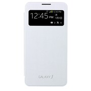 GALAXY J用Sビューカバー ホワイト EF-CN075BWEGJP