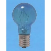 白熱電球 クリプトン耐熱透明カラー電球 E17口金 100～110V 40形（38W） 35mm径 昼光染 KRPS35E17100110V38WD