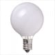 白熱電球 ボール電球 E12口金 100～110V 25W形 40mm径 G40 E12 100/110V-25W(S)