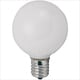 白熱電球 ボール電球 E17口金 100～110V 40W形 50mm径 ホワイト G50 E17 100/110V-40W(S)
