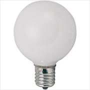 白熱電球 ボール電球 E17口金 100~110V 40W形 50mm径 ホワイト G50 E17 100/110V-40W(S)