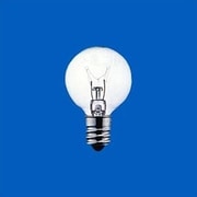 白熱電球 ミニボール電球 E12口金 110V 10W形 30mm径 クリア G30 E12 110V-10W(C)