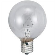 白熱電球 ボール電球 E17口金 110V 20W形 50mm径 クリア G50 E17 110V-20W(C)