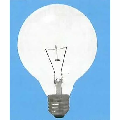 白熱電球 ボール電球 E26口金 110V 20W形 95mm径 クリア GC110V-20W/95
