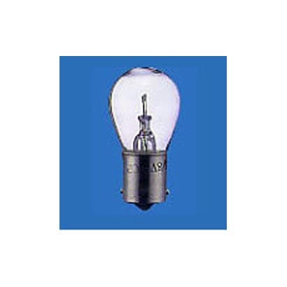 白熱電球 スタンド球 B15S口金 12V 12～13W 25mm径 クリア S25 B15S 12V-15CP