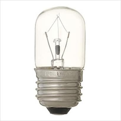 白熱電球 ナツメ球 E26口金 110V 20W形 26mm径 クリア T26 E26 110V-20W(C)