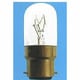 白熱電球 ナツメ球 B22D口金 110V 10W形 26mm径 クリア T26 B22D 110V-10W(C)