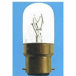 白熱電球 ナツメ球 B22D口金 110V 10W形 26mm径 クリア T26 B22D 110V-10W(C)