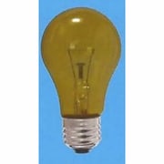白熱電球 一般電球 E26口金 110V 60W形 60mm径 耐熱透明カラー レッド PS60 E26 110V-60W(YT)