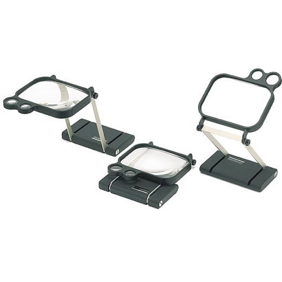 スタンドルーペ 1.8倍 145×110mm RU-1795
