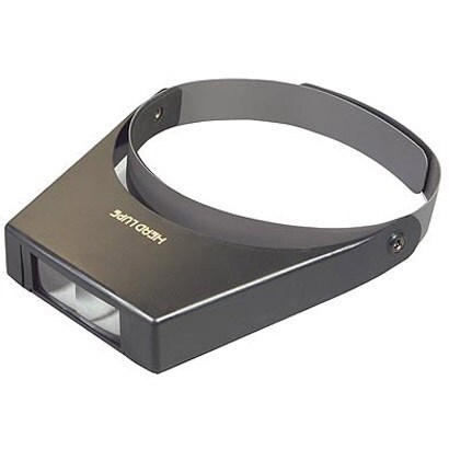 ヘッドルーペ 1.5/2.5/3.5倍 3枚セット 28×75mm RX-59