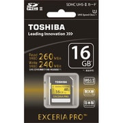EXCERIA PRO UHS-II SDHCメモリカード 16GB SDXU-016GA