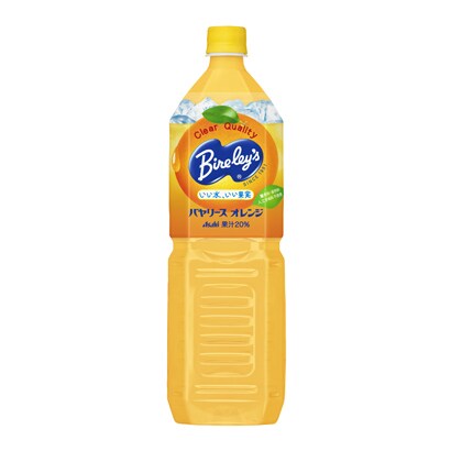 バヤリース オレンジ 1.5L×8本 [果実果汁飲料]