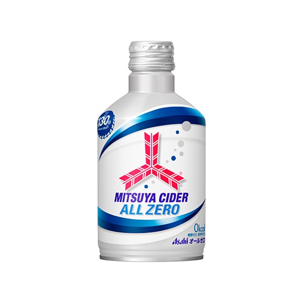 三ツ矢サイダー オールゼロ ボトル缶 300ml×24本 [炭酸飲料]