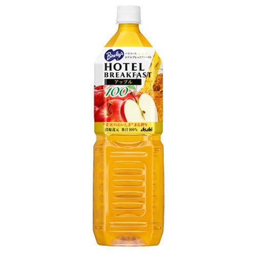 バヤリース BFアップル100 1.5L×8本 [果実果汁飲料]