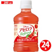 アセロラリフレッシュ ペット 280ml×24本 [果実果汁飲料]