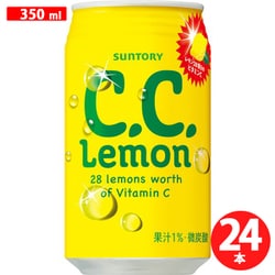 C.C.レモン 缶 350ml×24本 [炭酸飲料]