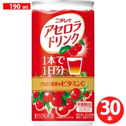 アセロラドリンク缶190Ml×30本 [果実果汁飲料]