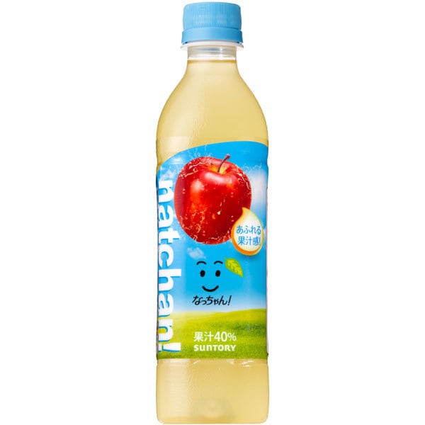 なっちゃん りんご ペット 470ml×24本 [果実果汁飲料]