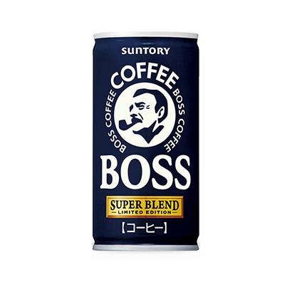 ボス スーパーブレンド缶 190ml×30本 [コーヒー飲料]
